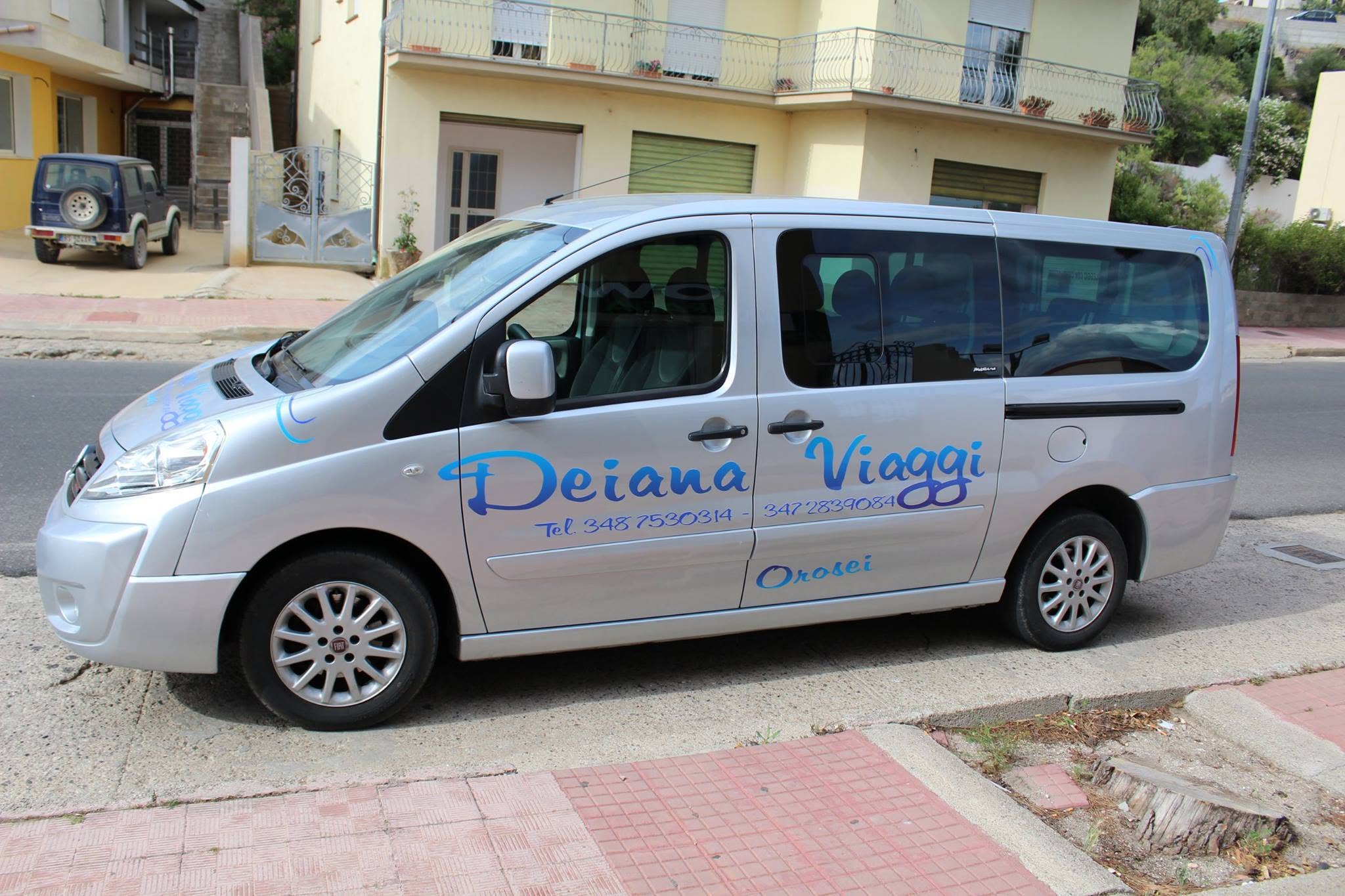 Furgone agenzia viaggi, dettaglio